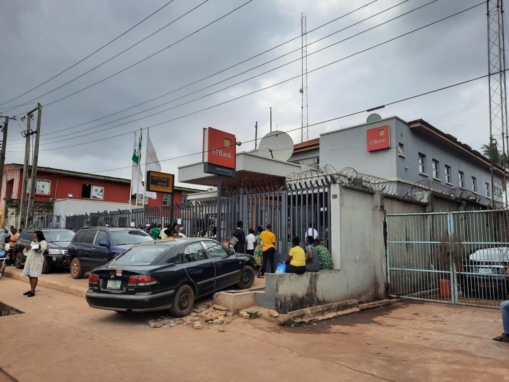 Guaranty Trust bank, Ijebu-Ode branch, was targeted frequently by armed robbers in the past