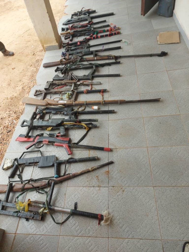 Craft produced guns seized by troops in Northwest|DHQ