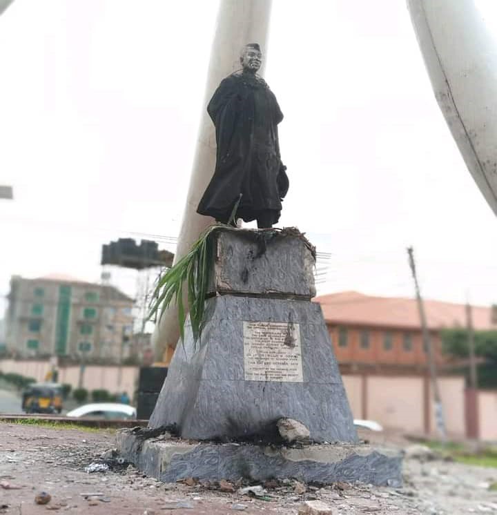 Zik's Statute in Onitsha