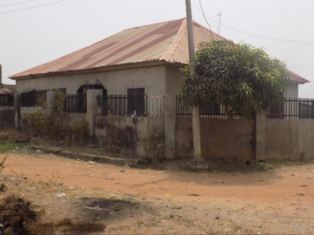 This house has also been visited by kidnappers. However, it's occupants still live there today. Photo Credit: Nathaniel Bivan/HumAngle.